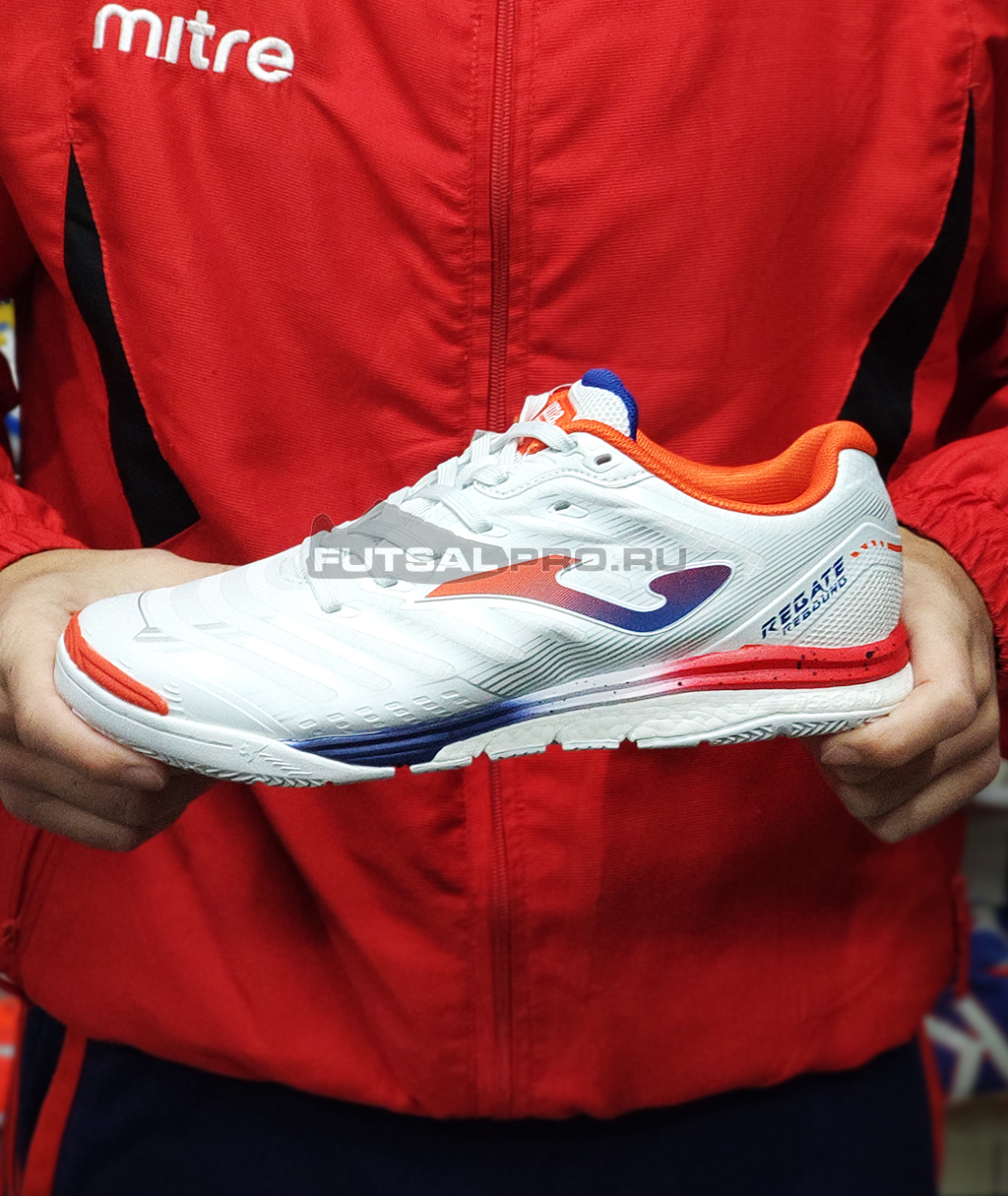 Футзалки Joma Regate Rebound RREW2202IN Белые — изображение 5
