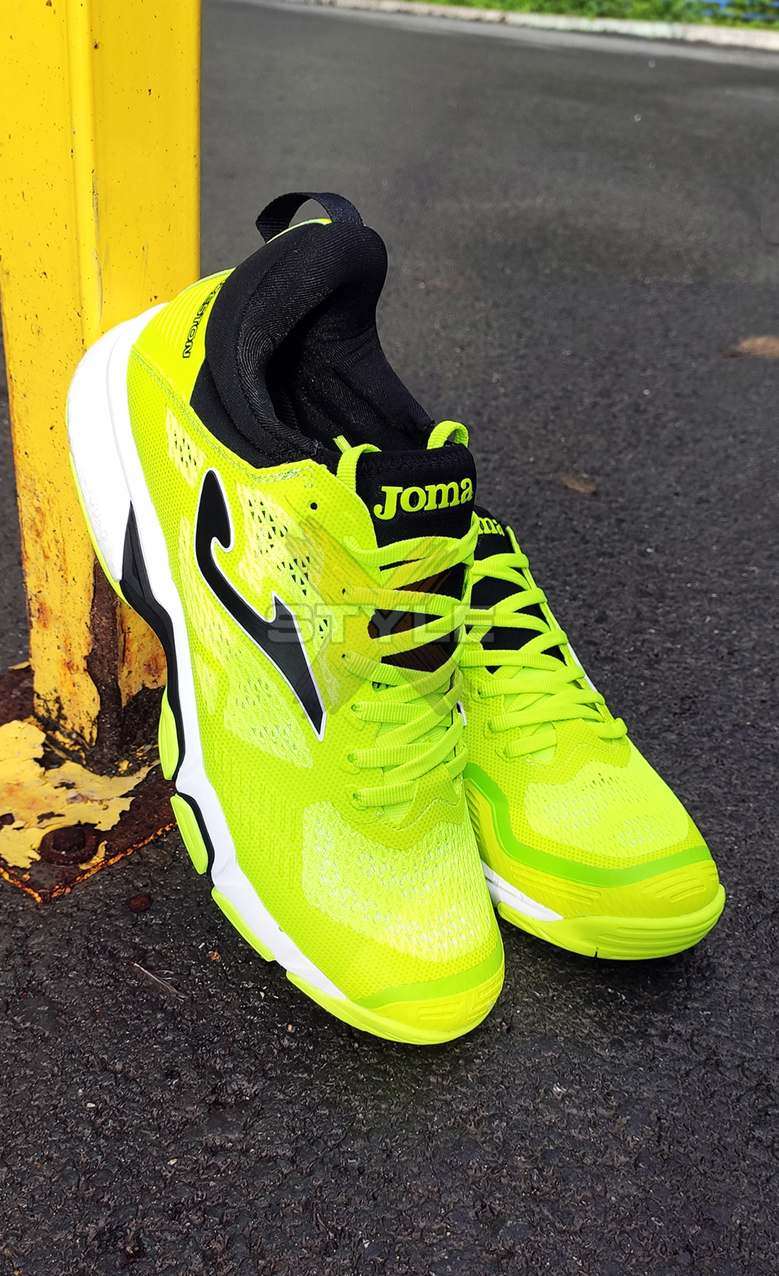 Кроссовки гандбольные JOMA B.BRESTON BBRESTS2409 желтые - 2